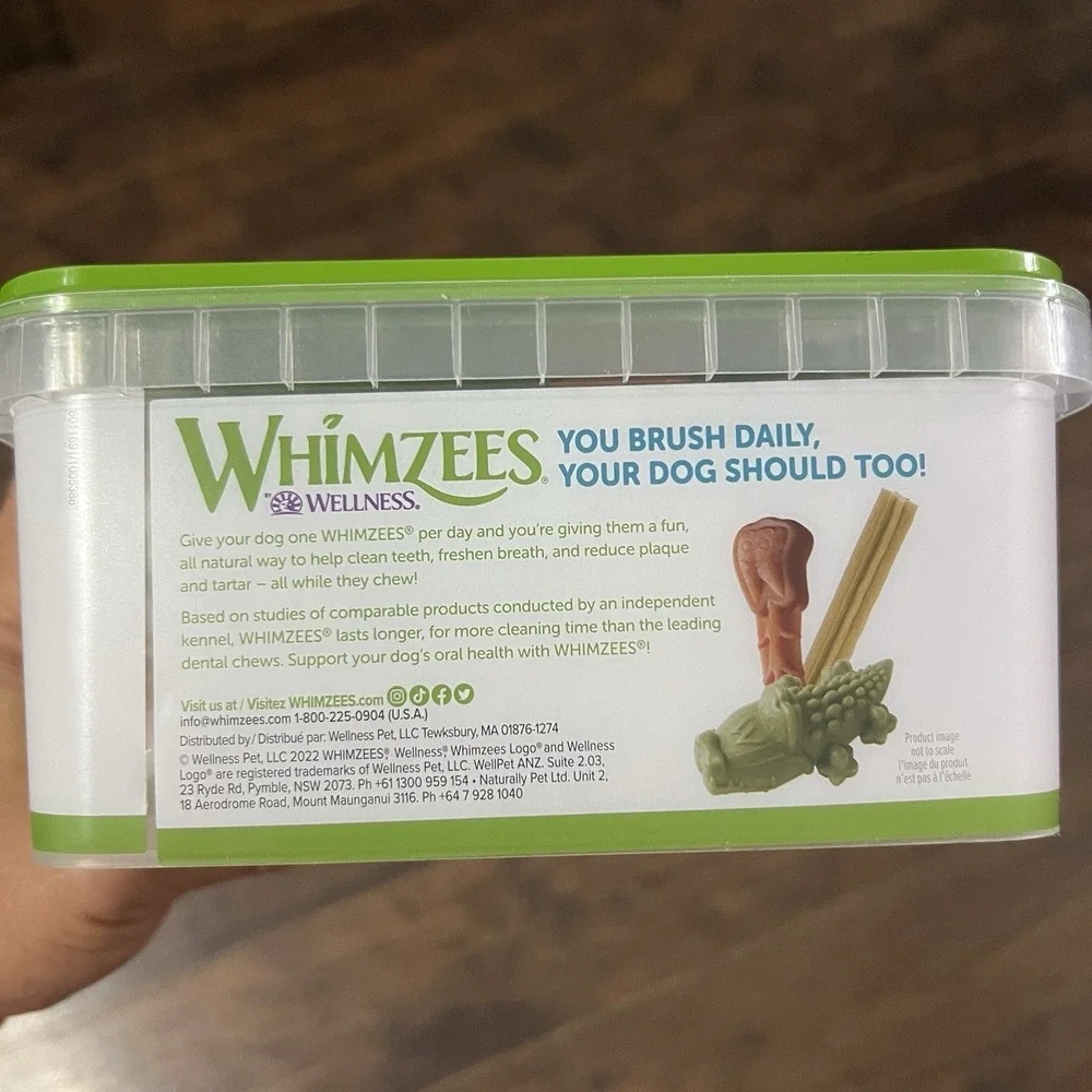 Whimzees Wellness Dog Dental Treats Variety Pack Small 28 Count 14.82 oz Sealed